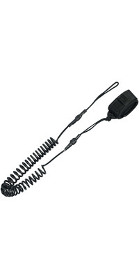 2022 STX 10' Coiled SUP Leash 70720 - Black